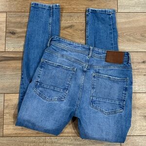 DENIM CO. Casual Mid-rise Mid-wash Blue Skinny Jeans  | Size 30 x 30